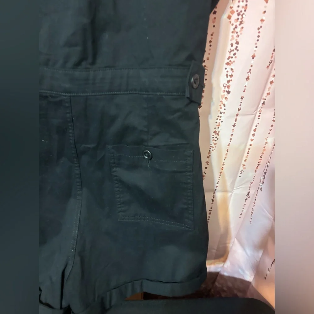 Torrid 8" Twill Lightweight Jumpsuit (Romper) - Picture 10 of 16